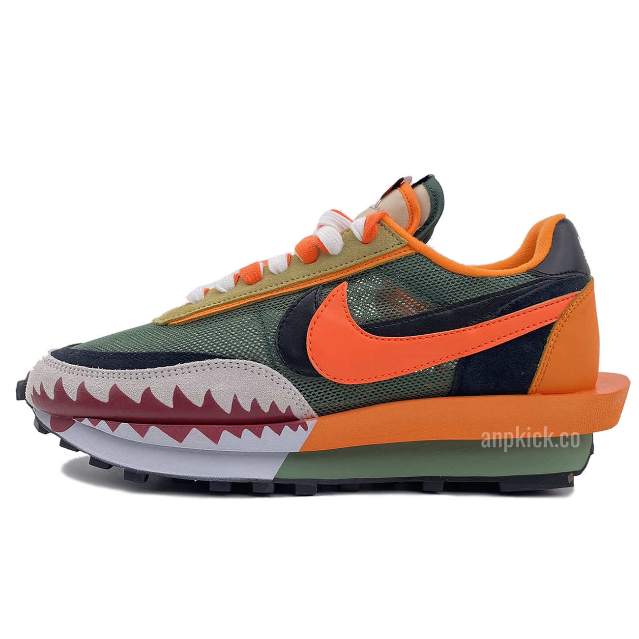 Bape Shark Mouth Sacai Nike Ldv Waffle Custom Shoes Bv0073 007 (1) - newkick.cc